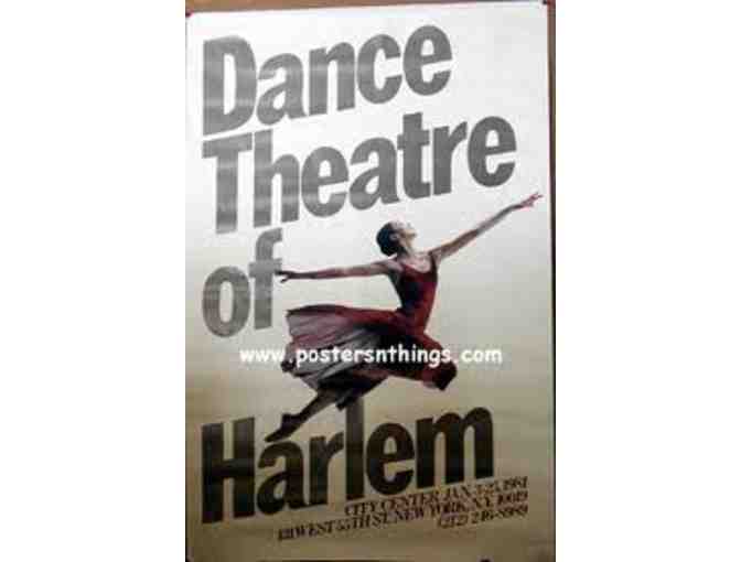 Four tickets to the Dance Theatre of Harlem