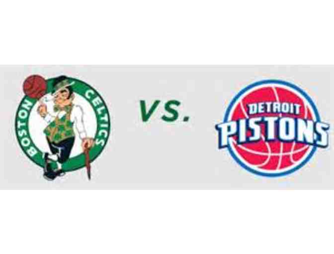 See the Pistons take on the Celtics