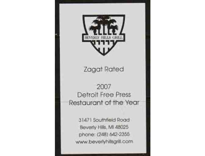 Beverly Hills Grill is My Kind of Place...It will be yours also!