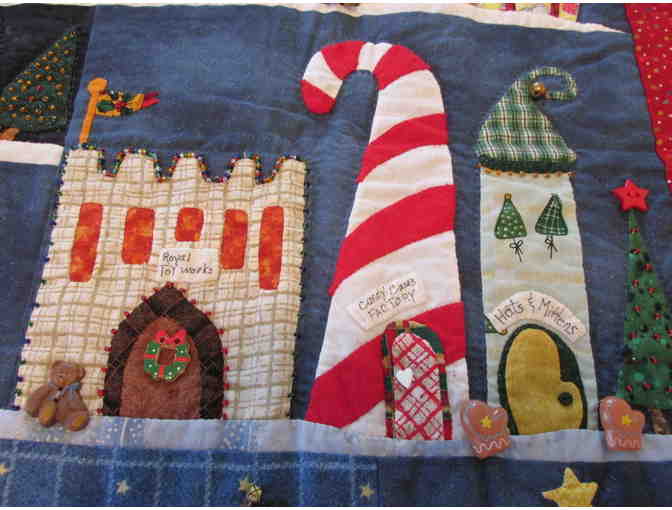 North Pole Quilt Wall Hanging
