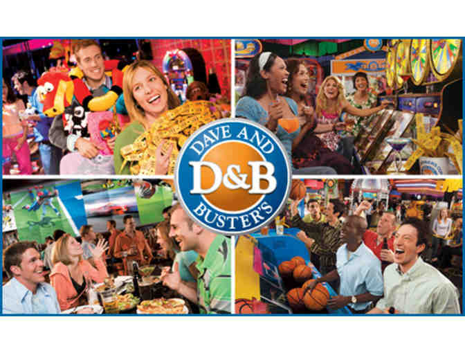 Dave & Buster's Hawaii $50 Dining Gift Certificate and Two $20 Power Card Vouchers