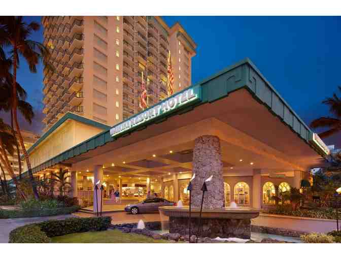 Waikiki Resort Hotel Two Nights Stay with a Daily Breakfast for Four