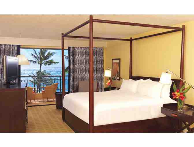 Sheraton Kauai Resort One Night Stay in an Oceanfront Room with Breakfast for Two on Kauai