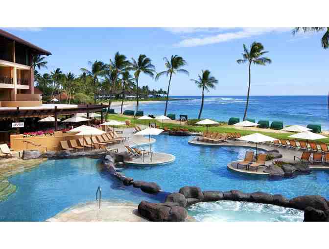 Sheraton Kauai Resort One Night Stay in an Oceanfront Room with Breakfast for Two on Kauai