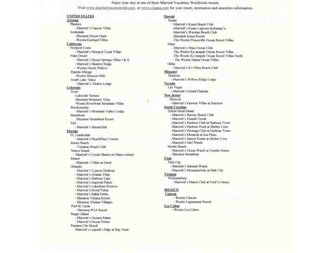 Villa Vacation Experience Three Day/Two Night Stay at Participating Locations