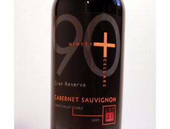 1 Case of 12 Bottles of 2009 90+ Cellars Cabernet Sauvignon Gran Reserva Lot 44