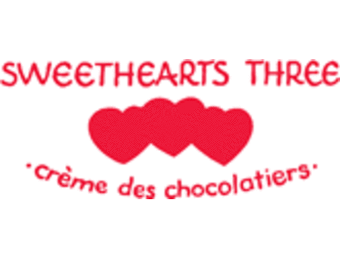 $25 Gift Certificate for Sweethearts Three Chocolates (Sharon, MA)
