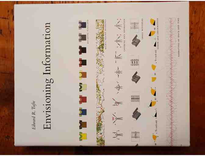 Book Set by Edward Tufte, expert in Presenting Data and Information