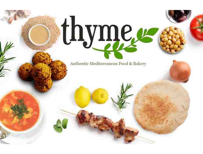 $50 gift card to Thyme Restaurant