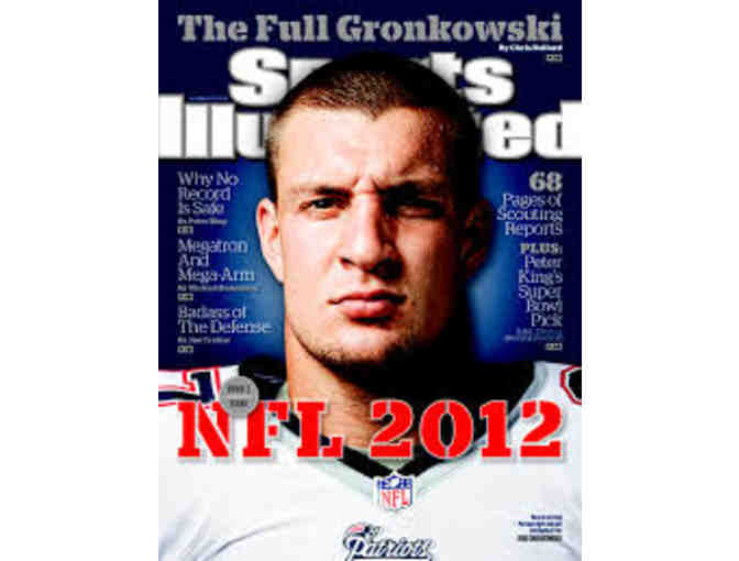 Gronkowski autographed Sports Illustrated Magazine