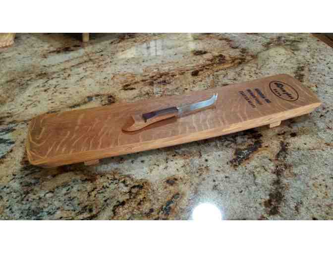 Cheese Board with knife