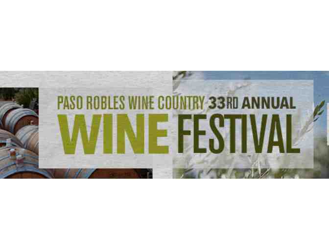 Paso Robles Wine Festival Tickets for two (2)