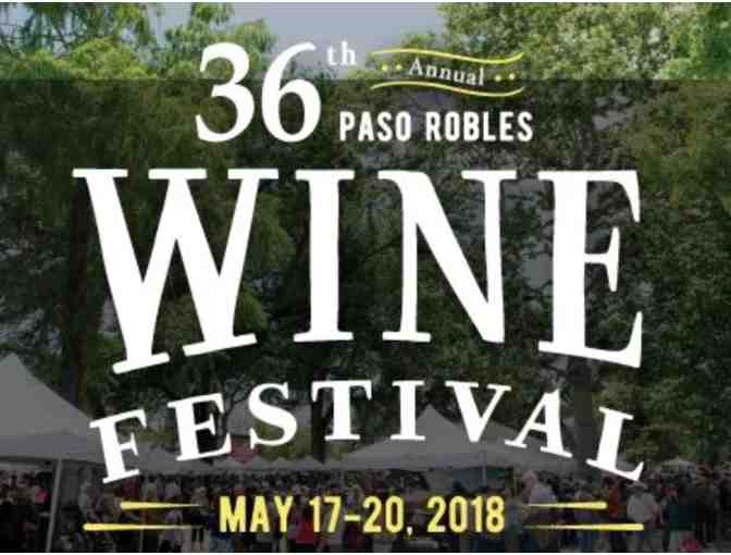 Paso Robles Wine Festival Grand Tasting Tickets for 2