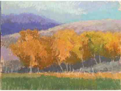 "Fall Aspen" Pastel by Colleen K. Howe, AWA, PSA