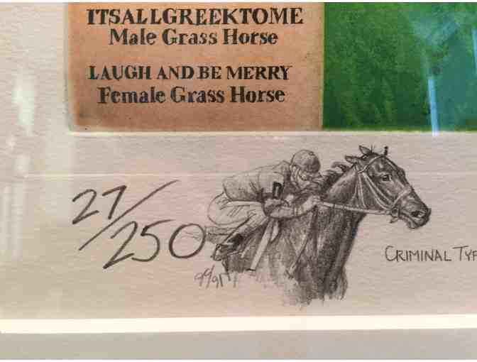 Criminal Type - frame print