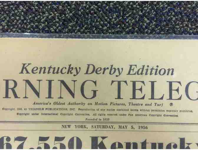 The Kentucky Derby Edition of the Morning Telegraph Published Saturday, May 5, 1956