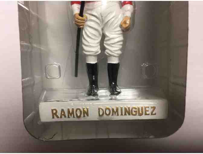 Hall of Fame Jockey Ramon Dominguez Bobblehead