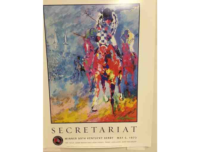 Signed print of Secretariat