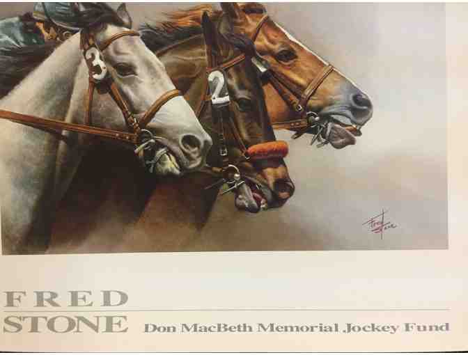 Signed print by Fred Stone