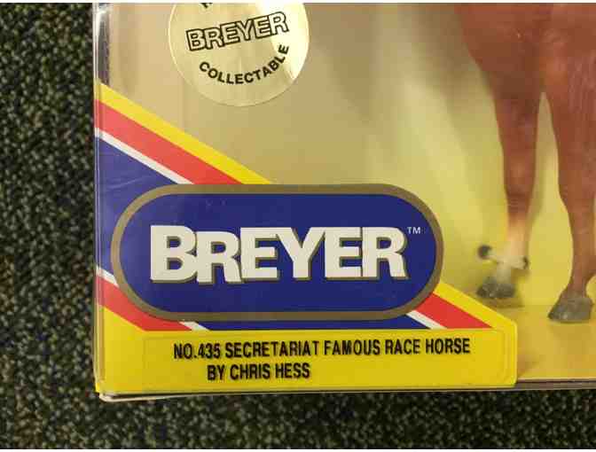 Secretariat Famous Racehorse by Chris Hess. Breyer Model # 435.