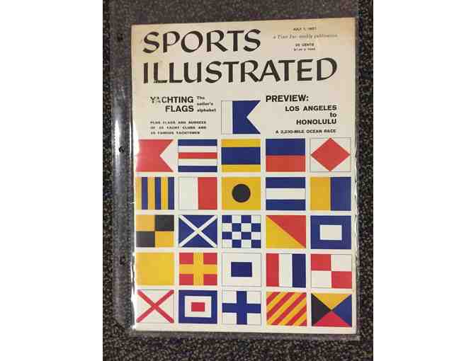 1957 Sports Illustrated magazine with the 'Art of Race Riding article'