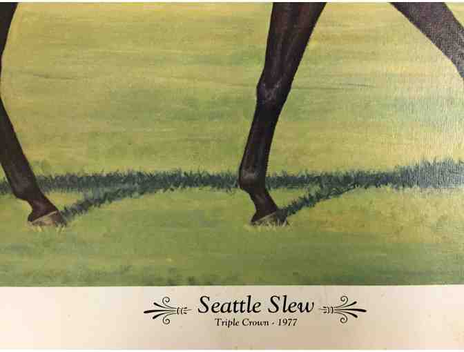 Seattle Slew Unframed Picture