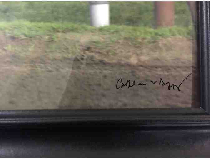 American Pharoah Framed Photo Running Travers Stakes