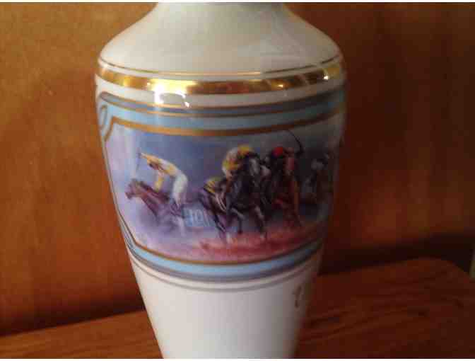 Fred Stone Sunday Silence Easy Goer Vase