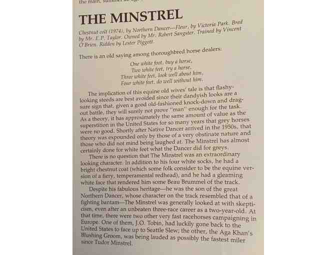 Richard Stone Reeves print ' The Minstrel'