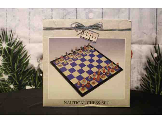 (1) Nautical Fan Chess Set - Photo 1