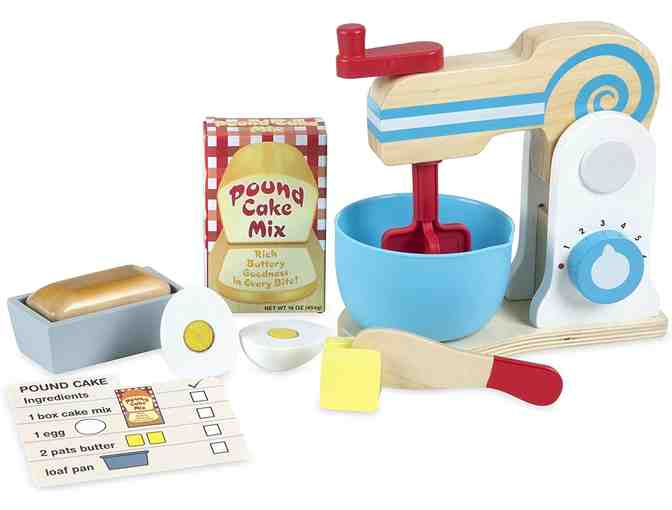 Wooden Make a Cake Mixer Set (Donated by DECOPOLIS)