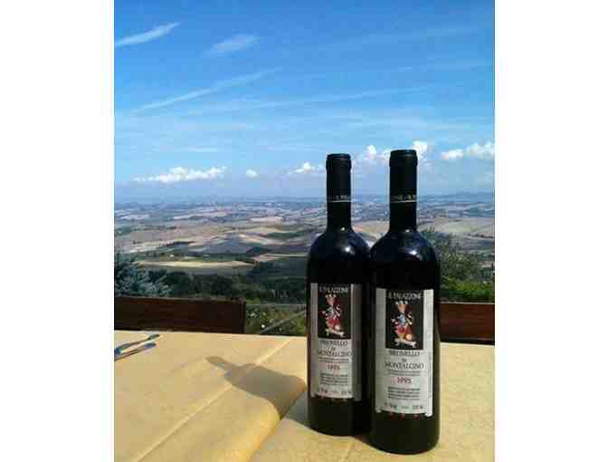 TWO MAGNUMS OF IL PALAZZONE BRUNELLO VINTAGE WINE