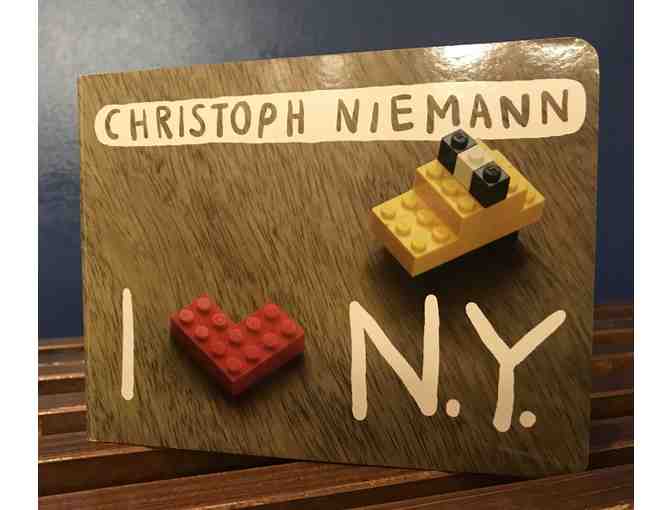 Autographed Copy of Christoph Niemann's I Lego N.Y. - Photo 1