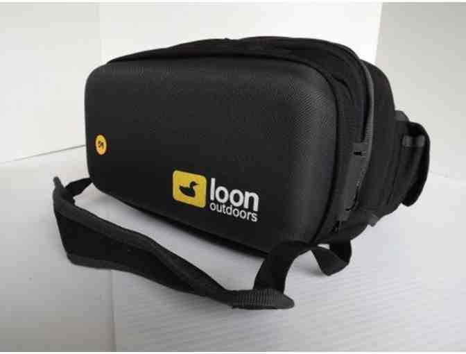 A multi-pocketed Loon Outdoors sturdy Streamside Fanny Pack