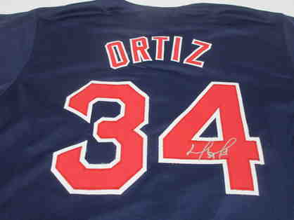 David Ortiz Boston Red Sox Autographed Jersey