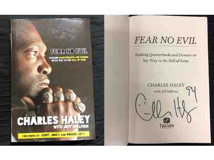 Autographed copy of Fear No Evil by Charles Haley