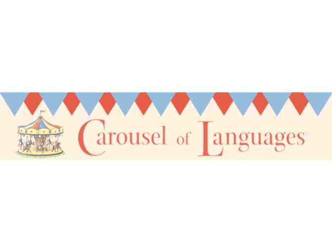 Carousel of Languages - Three Language Classes (One Hour Each) + Alphabet Poster