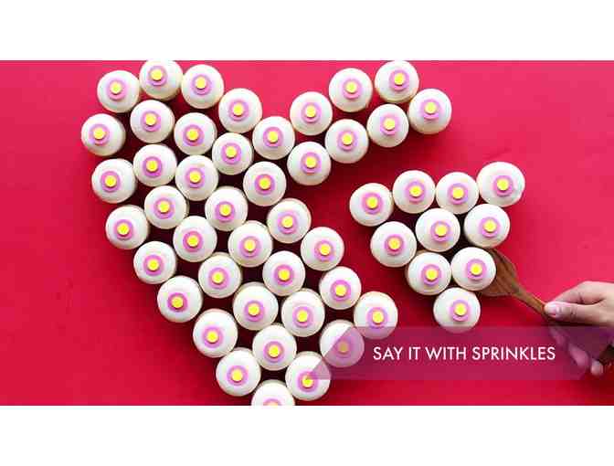 Sprinkles Cupcakes - Gift Certificate for ONE Dozen Freshly Baked Cupcakes.
