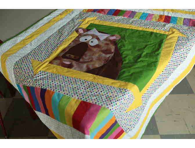 Handmade Bear Quilt (Twin Size)