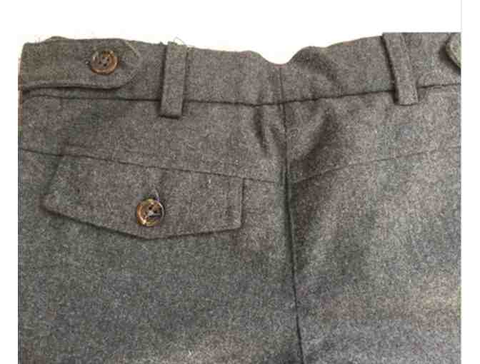 Jacadi Grey Wool Pants (Size 8)