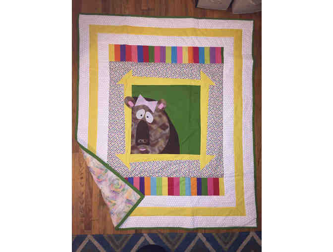 Handmade Bear Quilt (Twin Size)