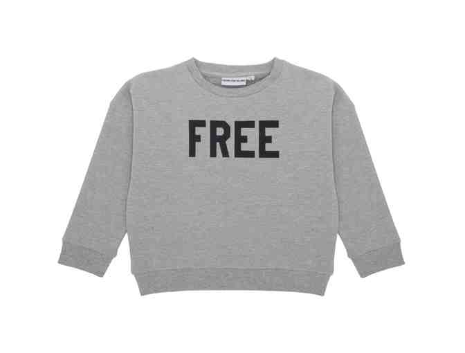 Gardner and the Gang - Grey Sweat Shirt 'FREE' (Size 4-6)