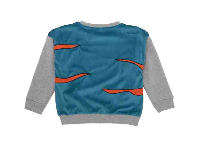 Gardner and the Gang - Grey Sweat Shirt 'Conrad Camel' (Size 4-6)