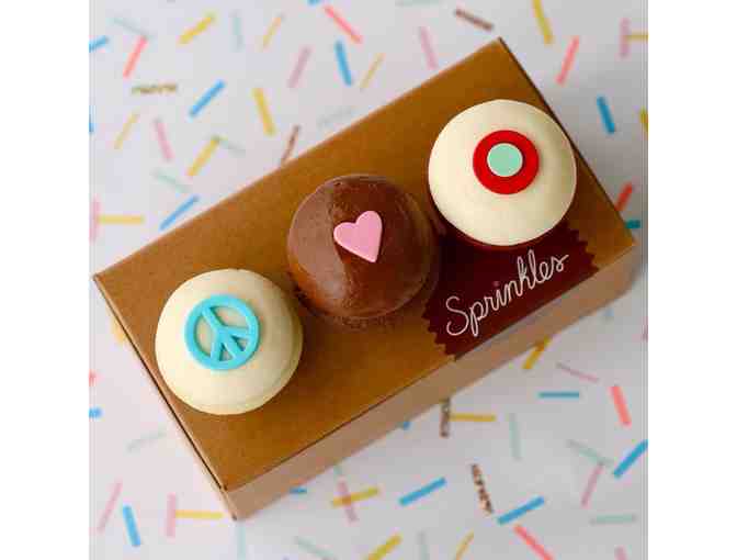 Sprinkles Cupcakes - Gift Certificate for ONE Dozen Freshly Baked Cupcakes.