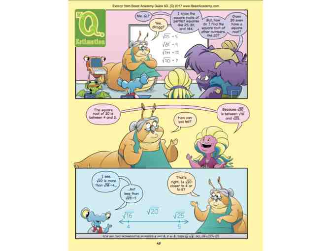 Beast Academy 5A, 5B, 5C, and 5D Guides and Practice Books