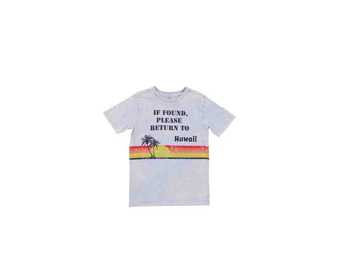 Butter - Hawaii Boys Mineral Wash Jersey Tee (size M)