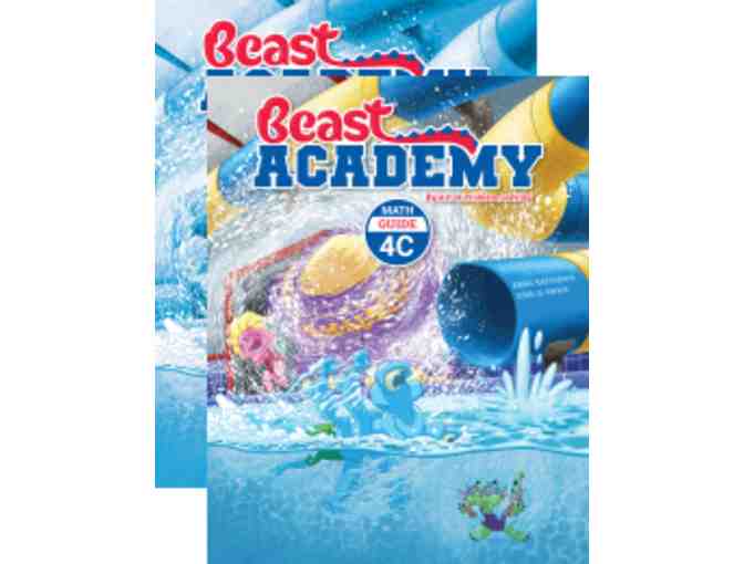 Beast Academy 4A, 4B, 4C, and 4D Guides and Practice Books