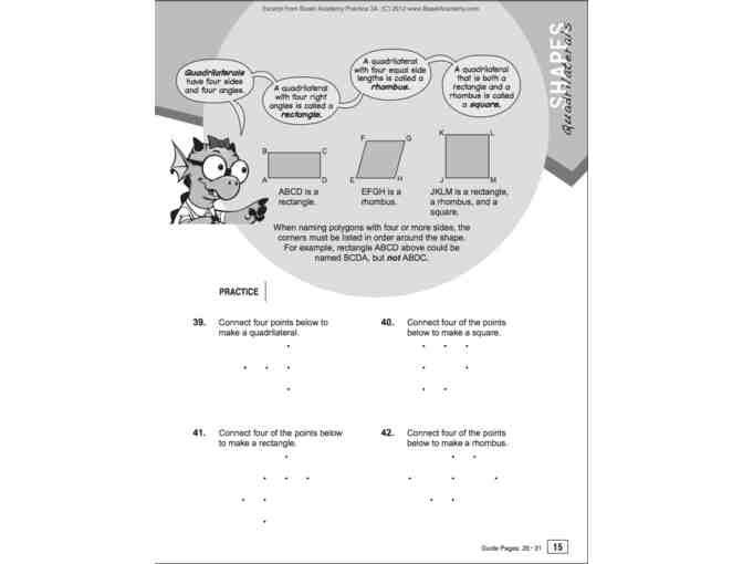 Beast Academy 3A, 3B, 3C, and 3D Guides and Practice Books