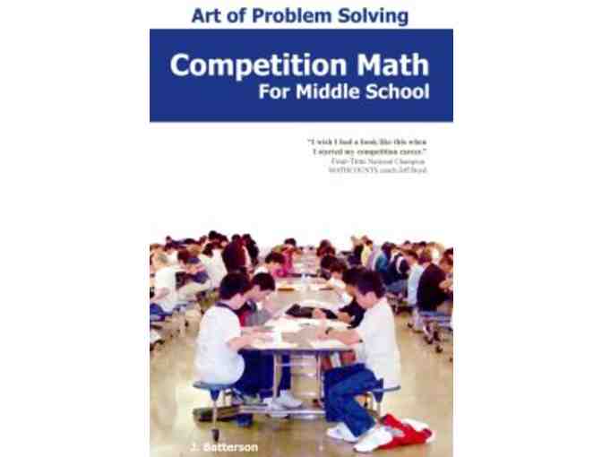 Art of Problem Solving - Vol. 1 Only and Competition Math for Middle School