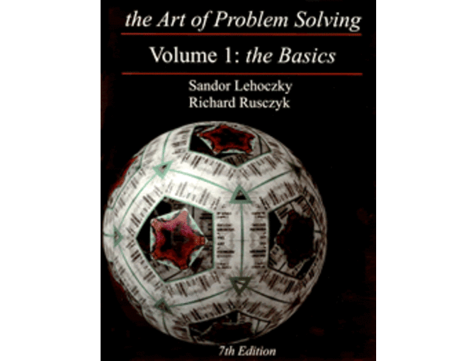 Art of Problem Solving - Vol. 1 Only and Competition Math for Middle School
